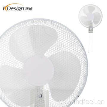 Ventiladores de pared de material plástico ABS blanco de 16 pulgadas